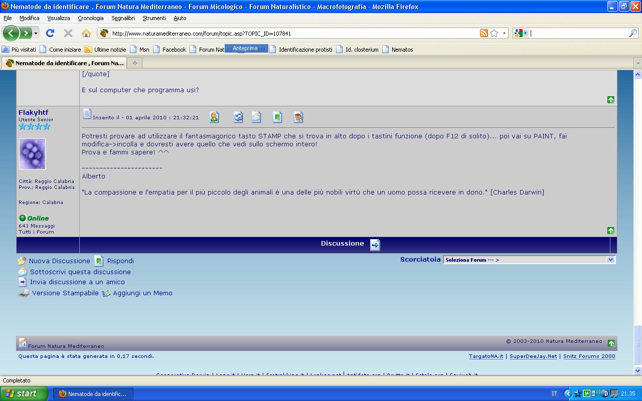 Nematode da identificare